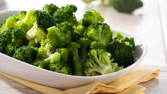 Is broccoli made by humans?